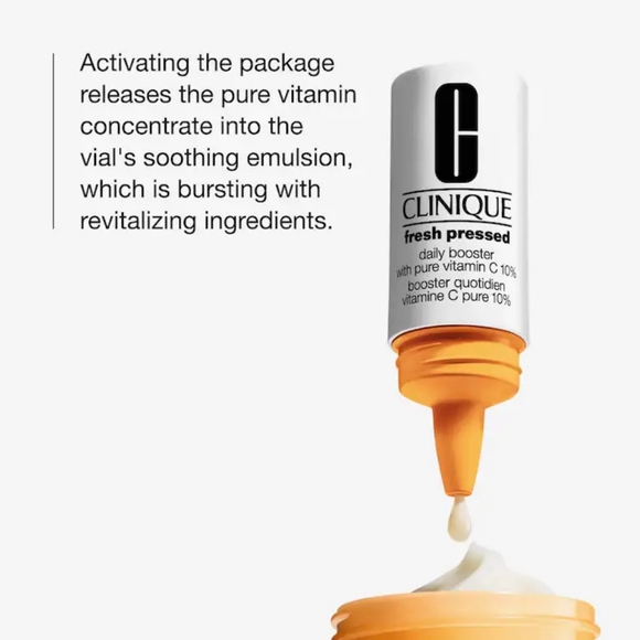 Clinique Fresh Pressed Daily Booster w/ Vitamin C 10% - 2 Count - $44 RETAIL - Picture 5 of 8